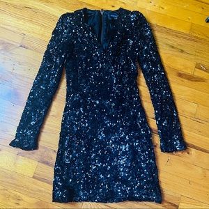 French connection sequin dress!